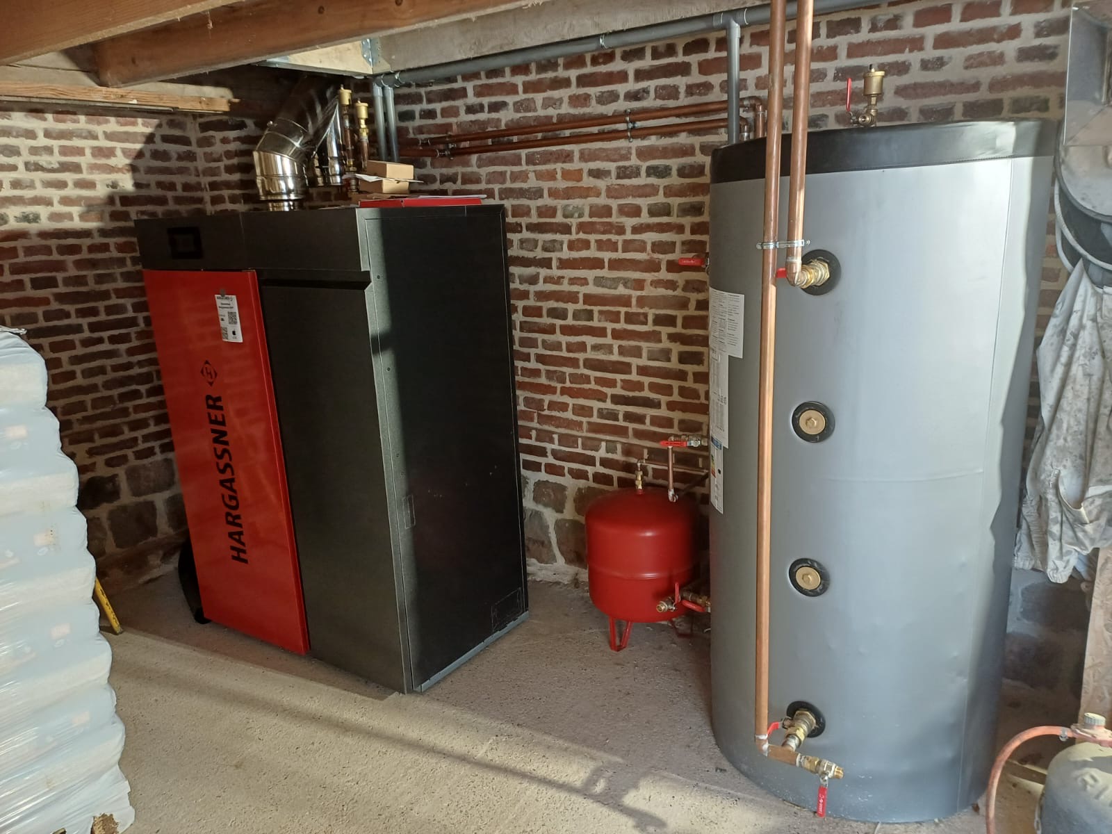 Chaudière Hargassner installée par Promex
